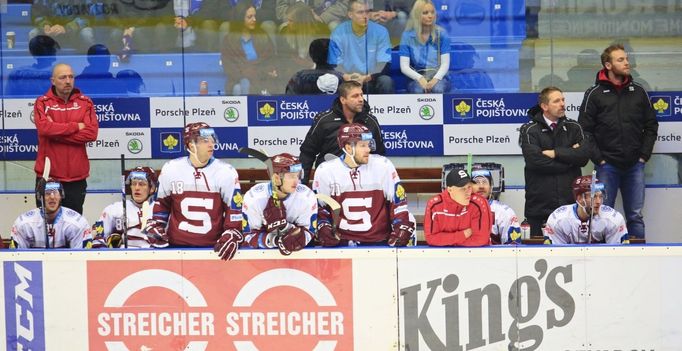 TELH, Plzeň-Sparta: střídačka Sparty