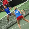 Krejčíková, Siniaková vs. Niculescuová/Beguová, Fed Cup, Česko vs. Rumunsko