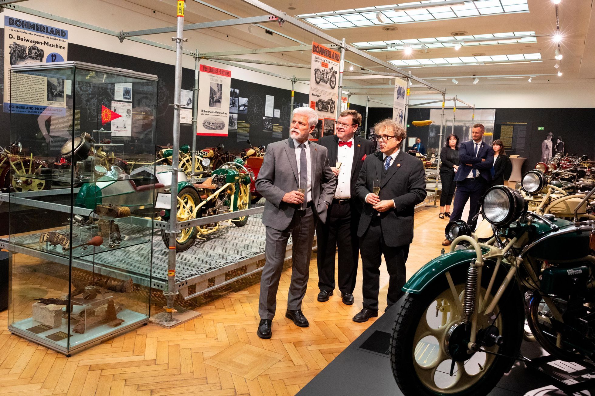 Otevření výstavy Čechie-Böhmerland Petr Pavel