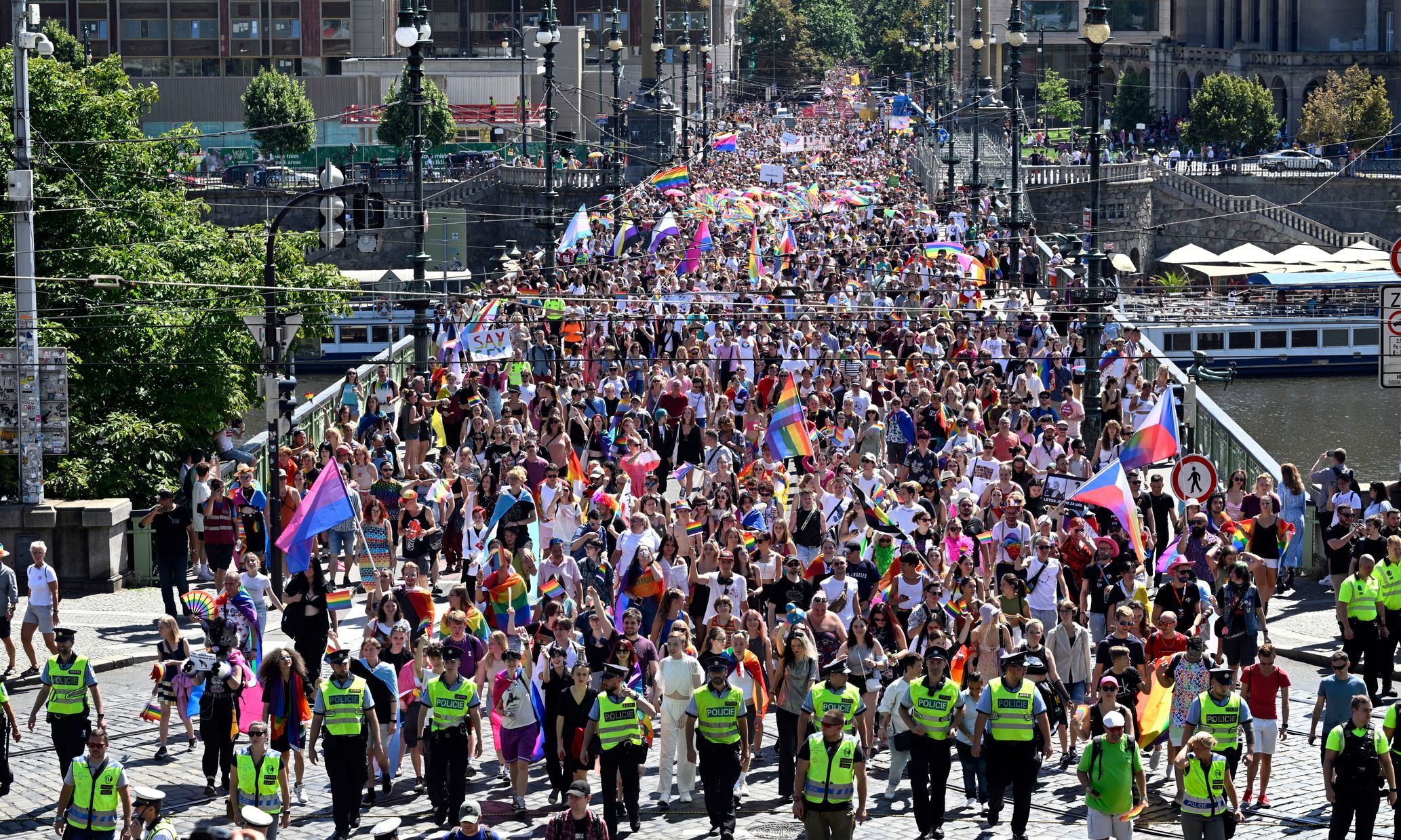 Prague Pride, průvod, 2023