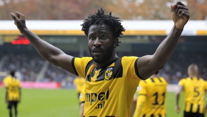 Wilfried Bony v dresu Vitesse Arnhem (2011)