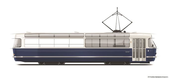 Tramvaj T3 Coupé.