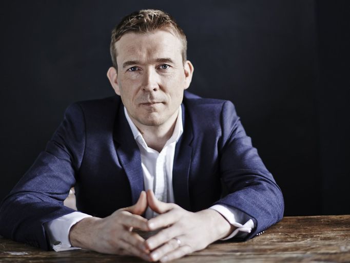 Spisovatel David Mitchell.