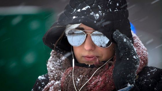 Foto: Východ USA zasypal sníh, drsná předpověď ale nevyšla