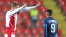 Slávisté slaví v zápase Evropské ligy Slavia - Beer Ševa