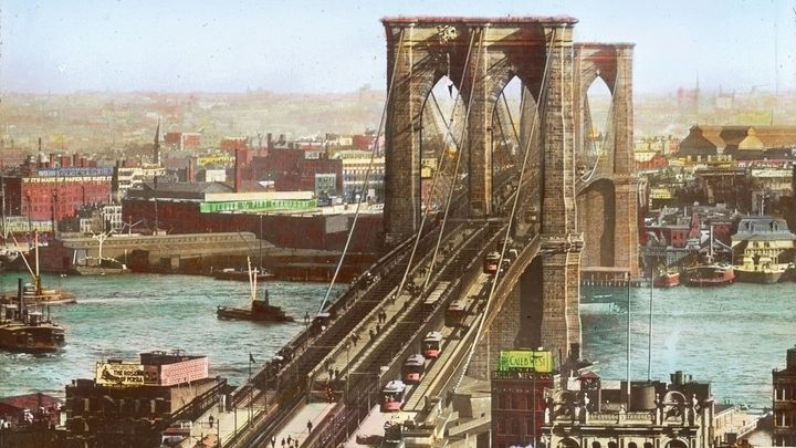 Zvládl zkoušku se slony, architekta stál život. Jak se stavěl slavný Brooklynský most