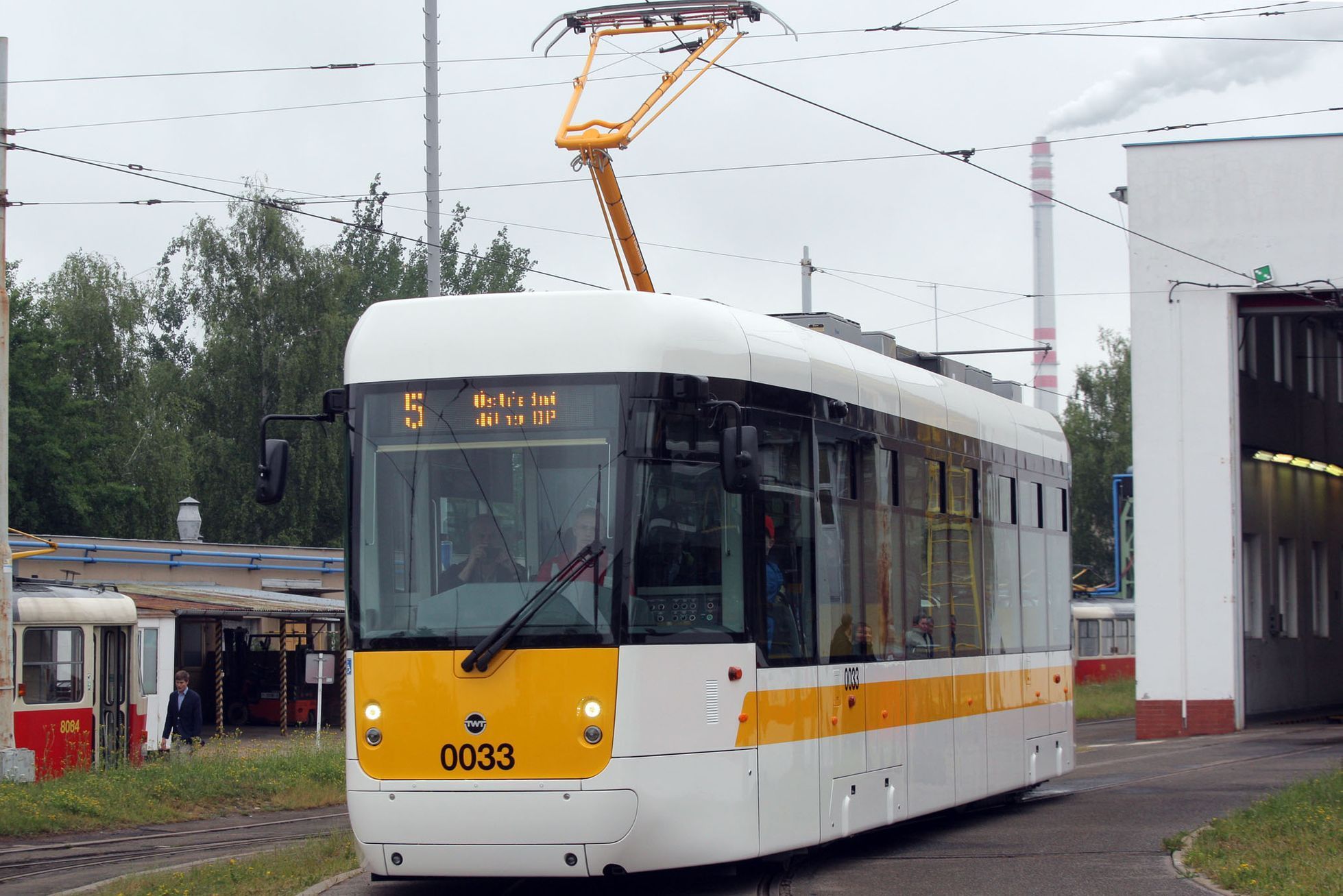 Tramvaj EVO 1 prototyp pro Prahu