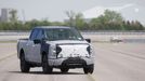 U.S. President Joe Biden tests the new Ford F-150 lightning truck as he visits VDAB Ford facility in Dearborn, Michigan, U.S., May 18, 2021.  REUTERS/Leah Millis