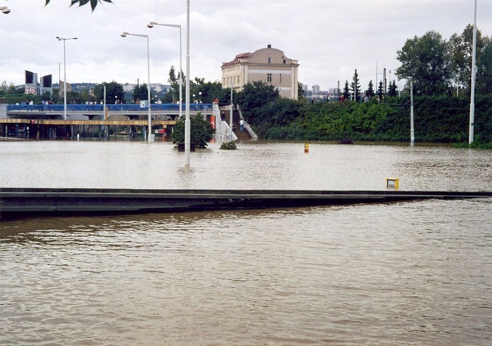Povodeň 2002 v Holešovicích