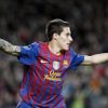 Cristian Tello slaví gól v síti Leverkusenu (Barcelona)