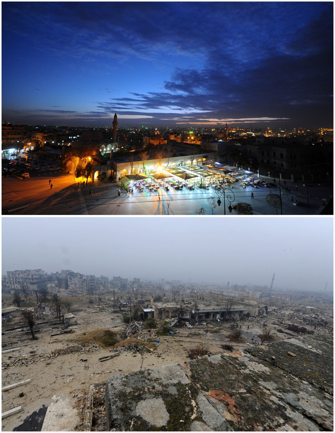 Aleppo, Sýrie, válka, výročí, bitva, historie