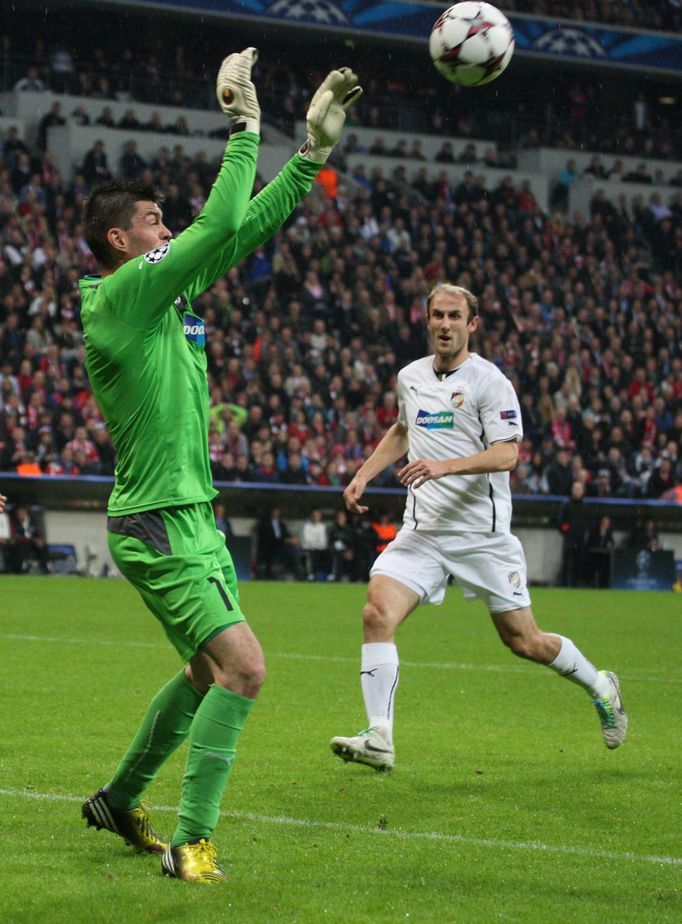 LM, Bayern Mnichov - Plzeň: Matúš Kozáčik