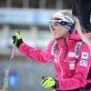 Biatlon, trénink, Nové Město na Moravě, Světový pohár, Eva Puskarčíková