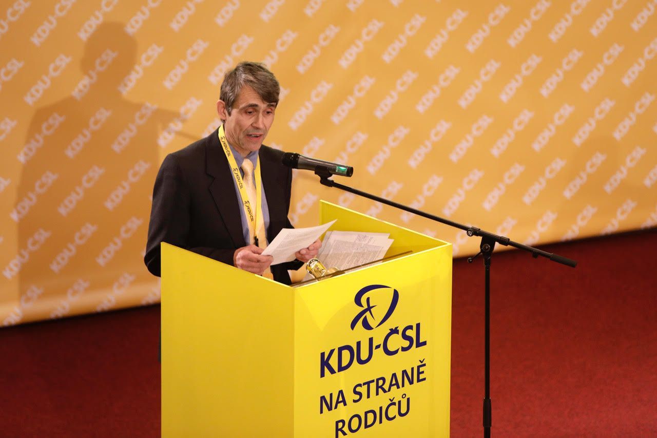 Marian Jurečka, sjezd KDU-ČSL, 25. 1. 2020