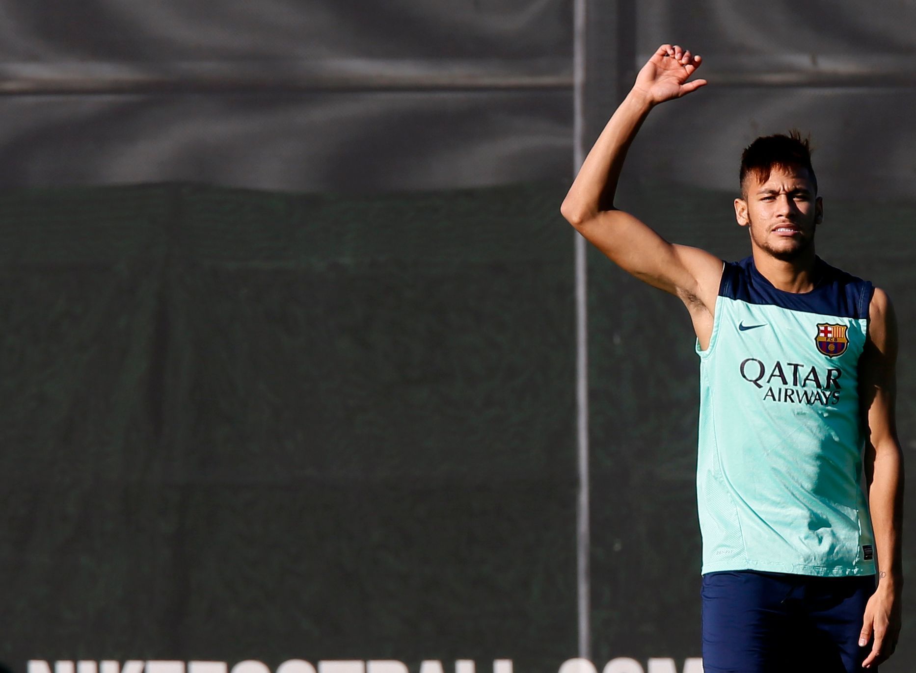 FC Barcelona (trénink, Neymar)