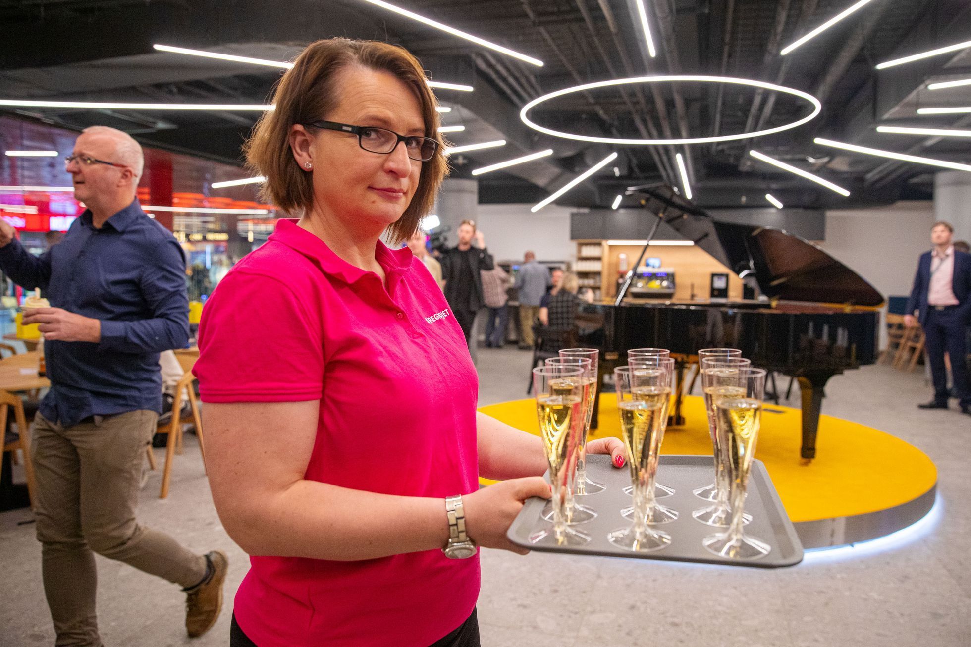 RegioJet lounge / salónek na Hlavním nádraží
