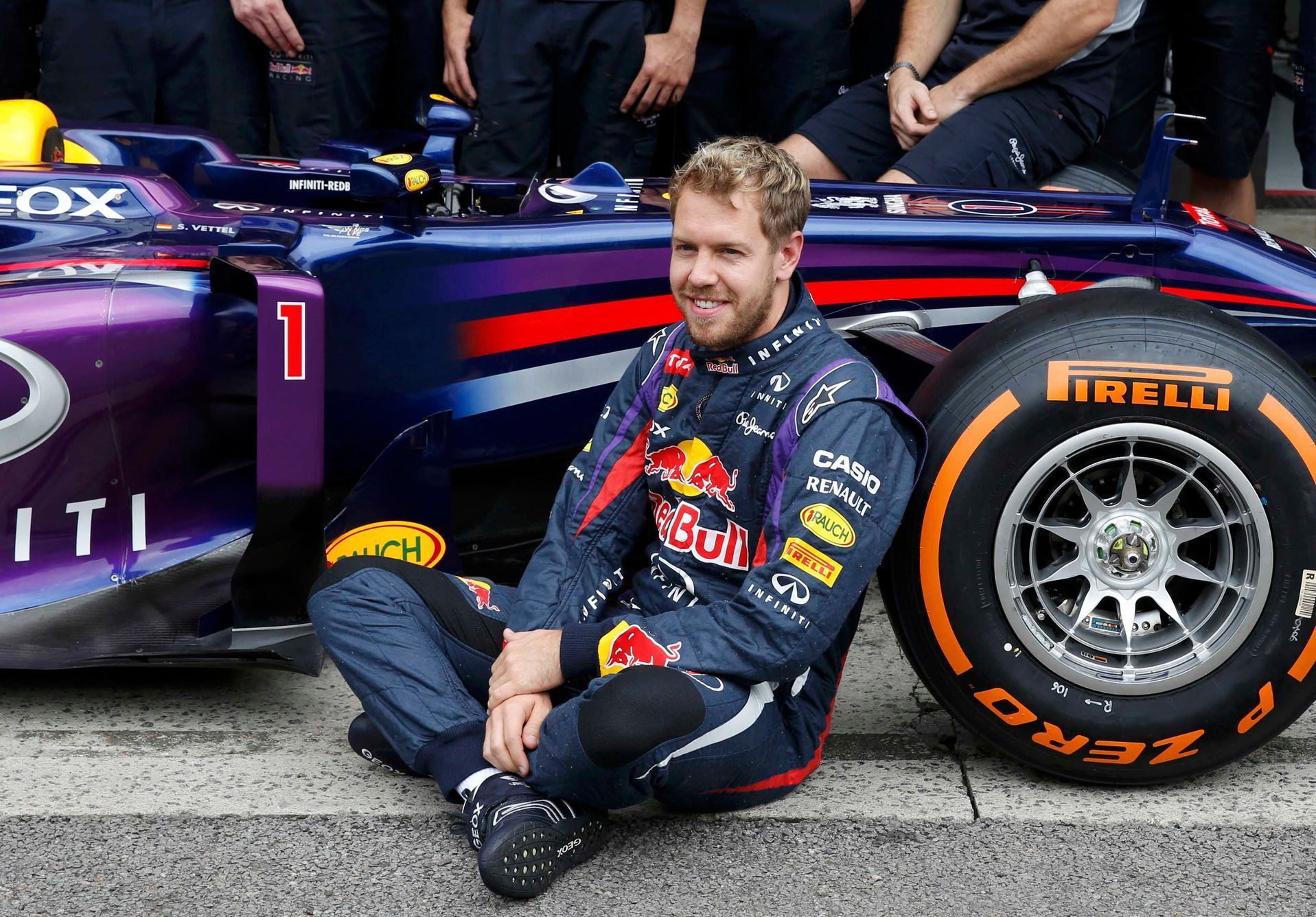 F1 Brazílie 2013: Sebastian Vettel, Red Bull