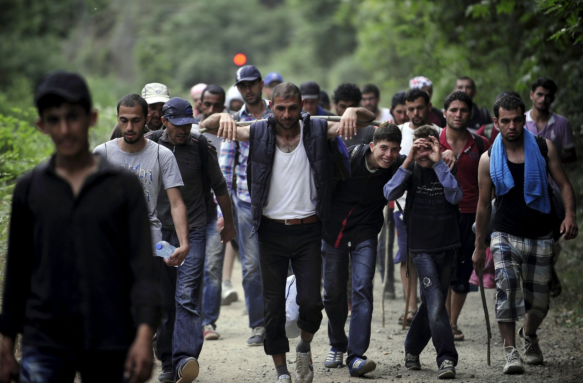 Makedonie - Cesta do Evropy - uprchlíci