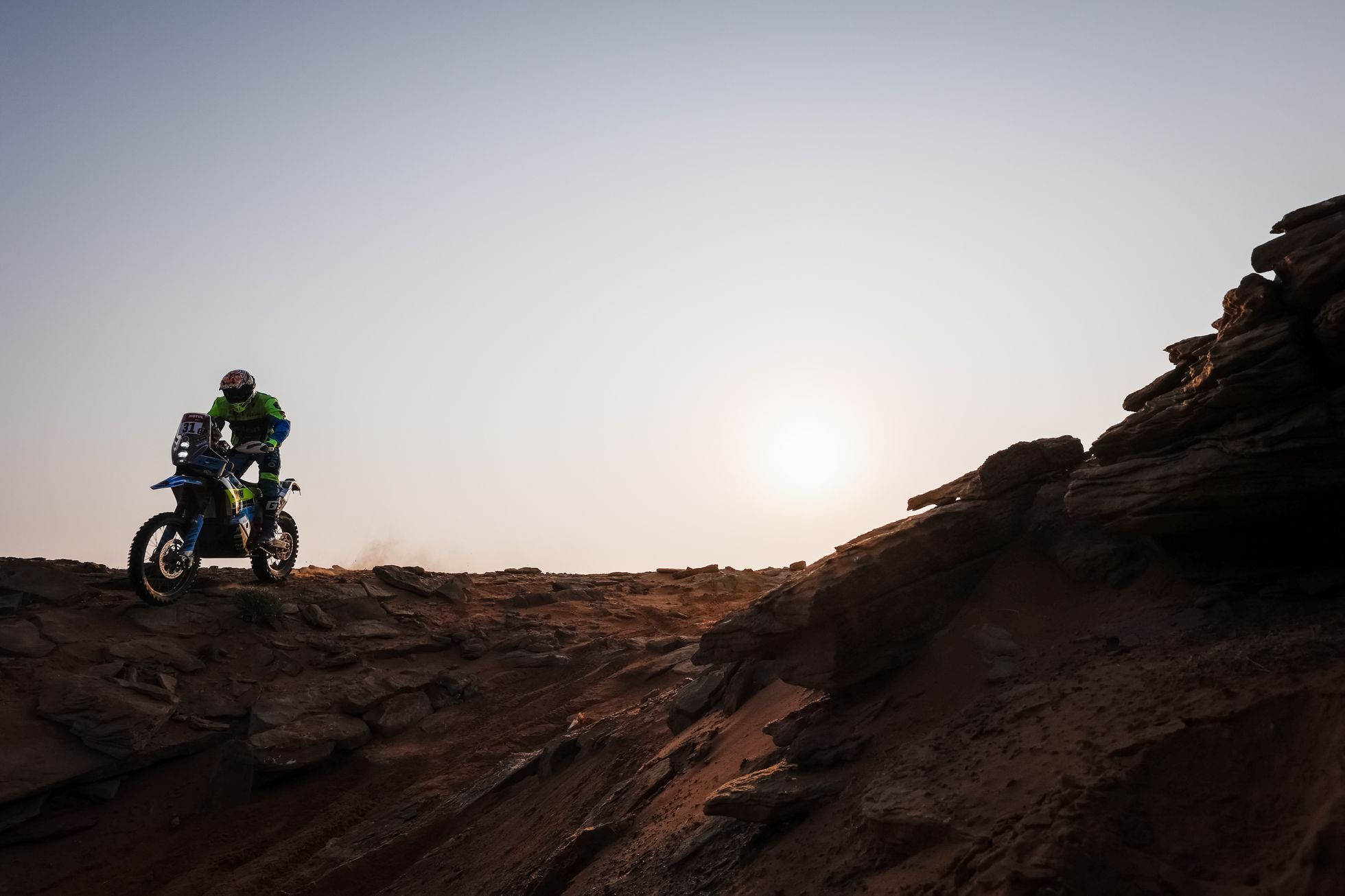 Martin Michek (KTM) v 8. etapě Rallye Dakar 2021