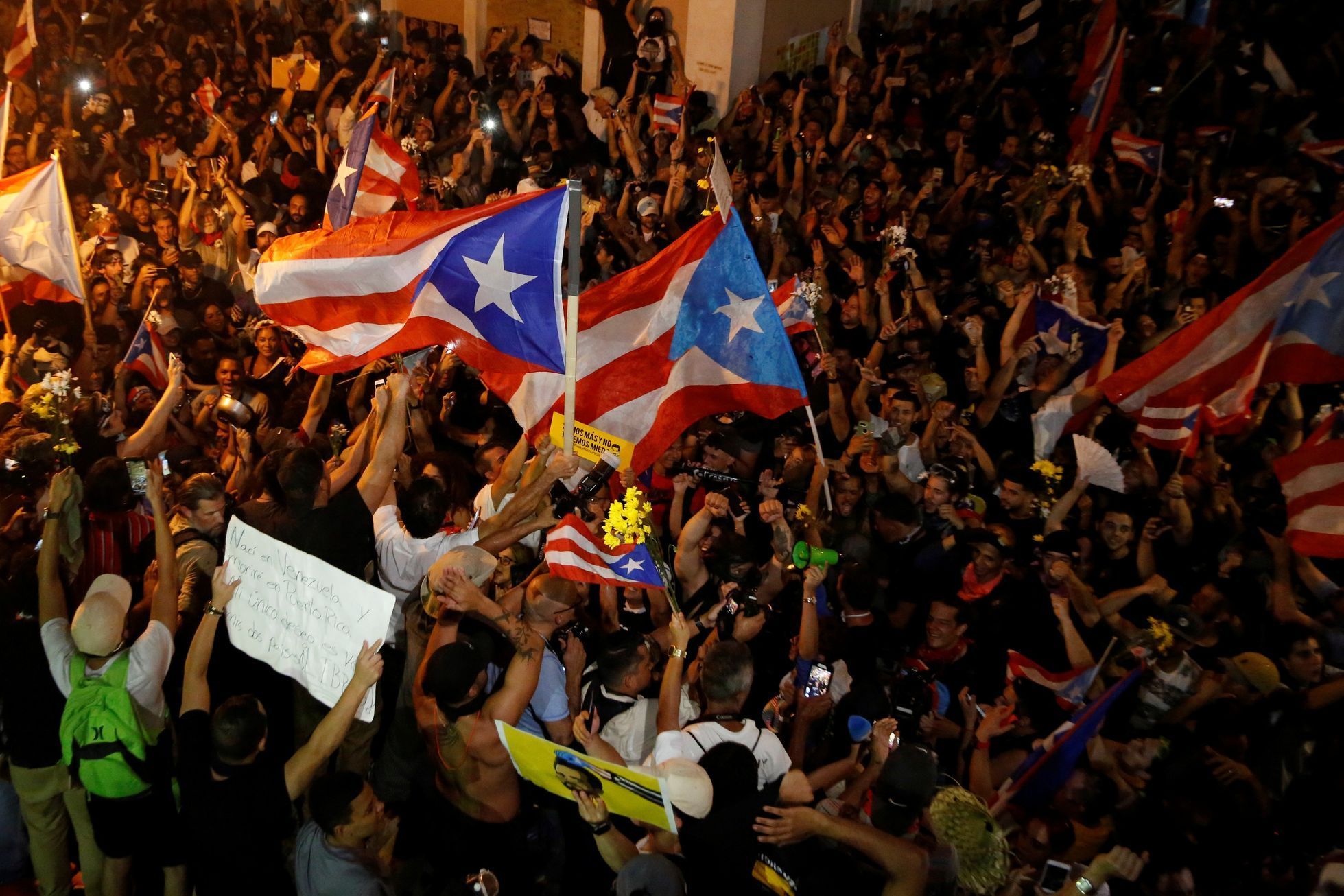 Protesty v Portoriku