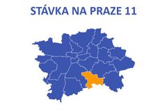 Dopravní situace v době stávky - Praha 11