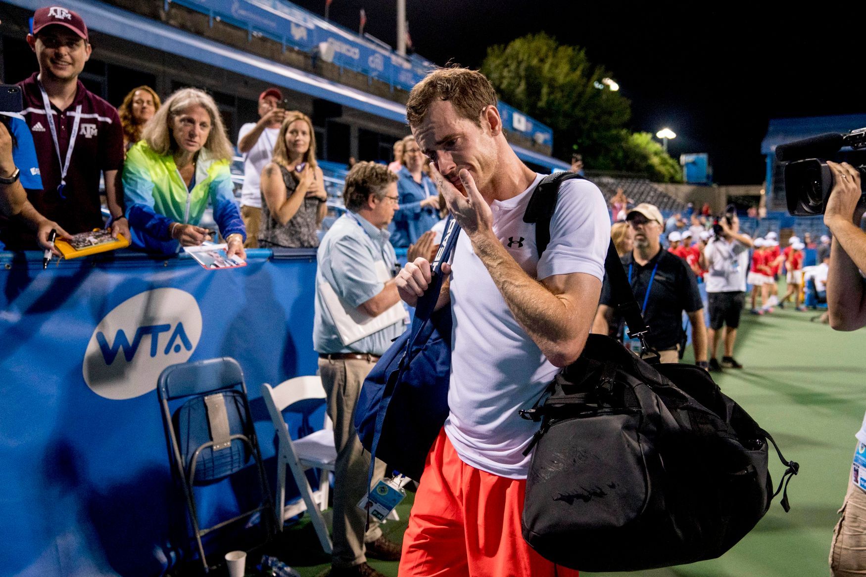 Andy Murray na turnaji ve Washingtonu
