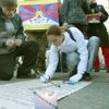 Tibet, demonstrace k 47.výročí okupace.