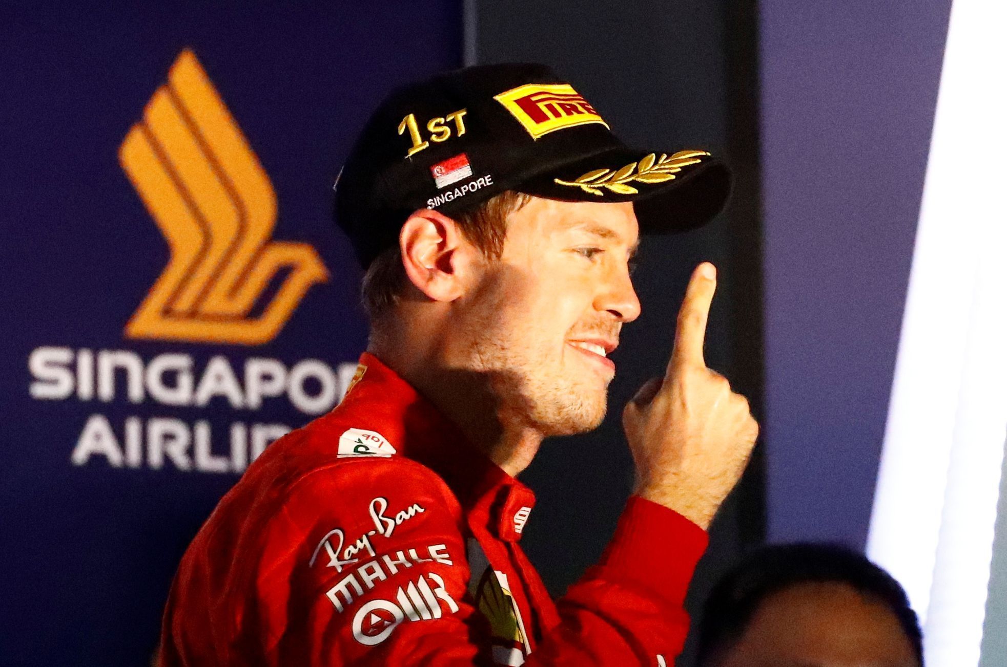 F1, VC Singapuru 2019: Sebastian Vettel, Ferrari