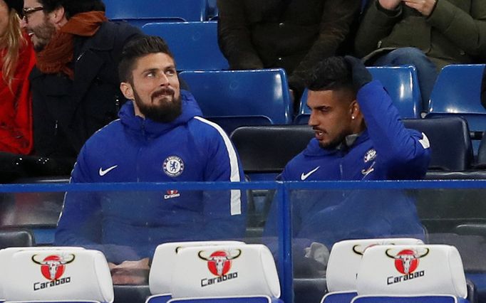 Olivier Giroud a Emerson Palmieri