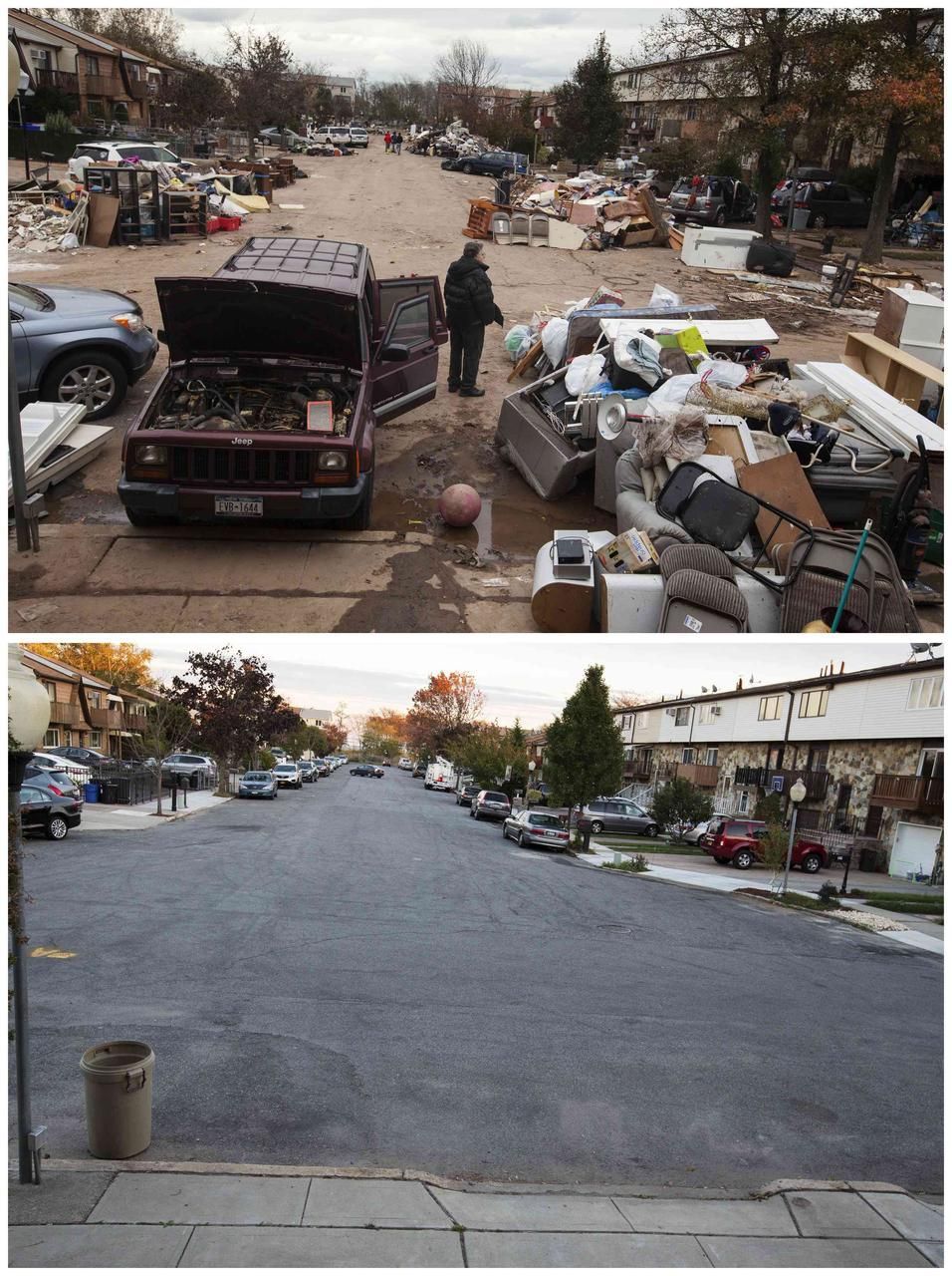USA - superbouře - Sandy - rok poté - Staten Island