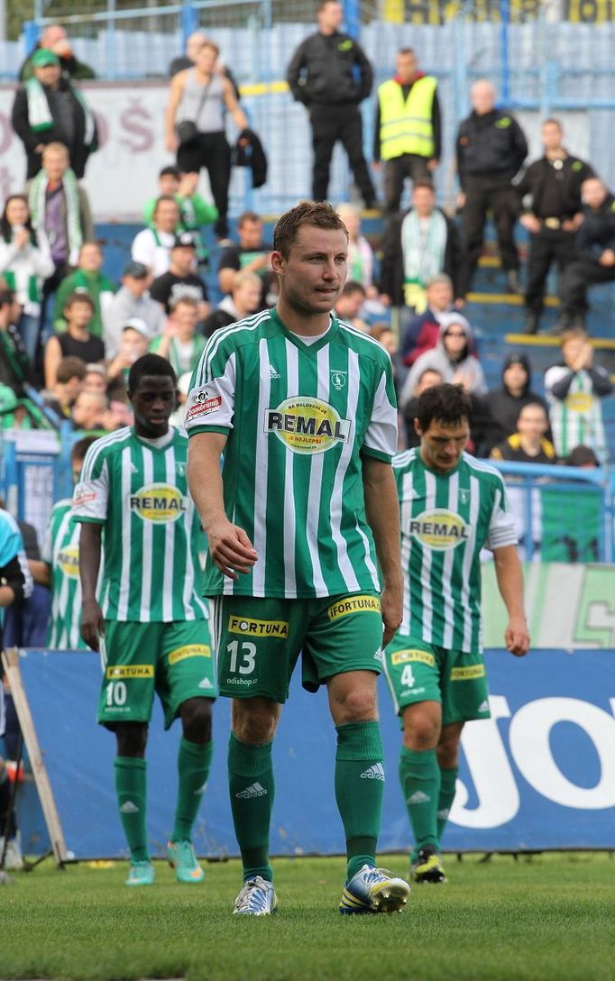 Fotbal, GL, Baník - Bohemians: Jan Růžička (13)