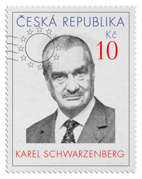 Kandidáti na poštovních známkách - Schwarzenberg