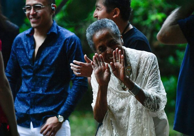 Snímek z koncertu Susany Bacy.