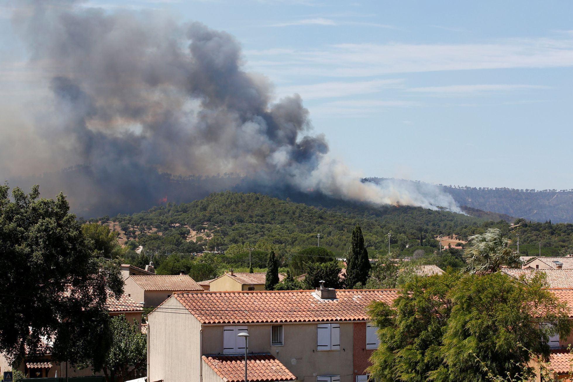 Požáry ve Francii