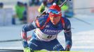 Biatlon, SP NMNM, smíšené dvojice: Michal Krčmář