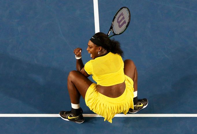 Serena Williamsová v semifinále Australian Open 2016