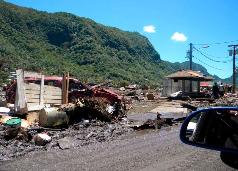 Tsunami u souostroví Samoa