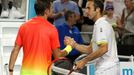 Stan Wawrinka a Radek Štěpánek na Australian Open 2016