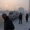 Ulánbátar, Mongolsko, smog, znečištění, klimatická změna, kouř, mongolové