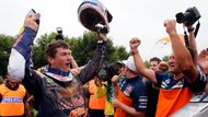 To Marc Coma je na nejvyšším stupínku jako doma. Španělský motorkář v sedle KTM vyhrál už svůj pátý Dakar.