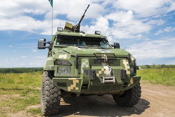 KrAZ Spartan je dílem ukrajinské firmy. Stroj je připraven vyrazit do boje bez vojáka za volantem.