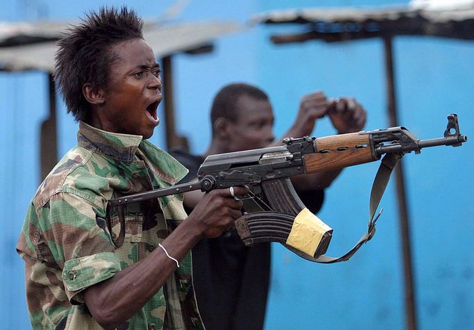 Dětští vojáci ve válce v Sierra Leone