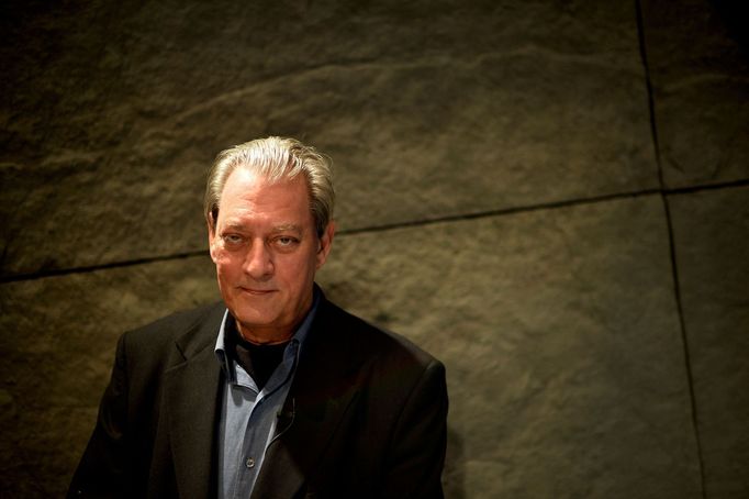 Paul Auster při návštěvě Španělska v roce 2007.