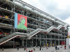 Beaubourg - Centre Georges Pompidou v Paříži