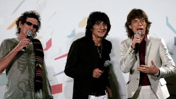 Rolling Stones na koncertě v Miláně