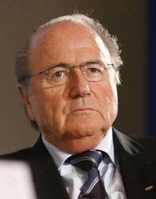 Předseda FIFA Joseph Blatter.