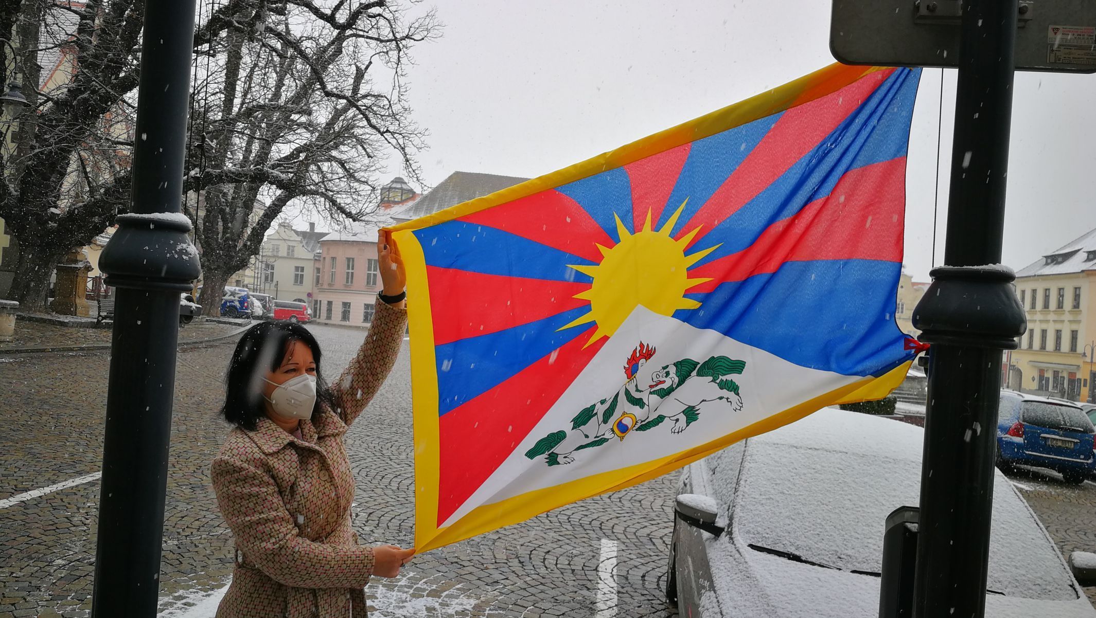 Tibet, vlajka