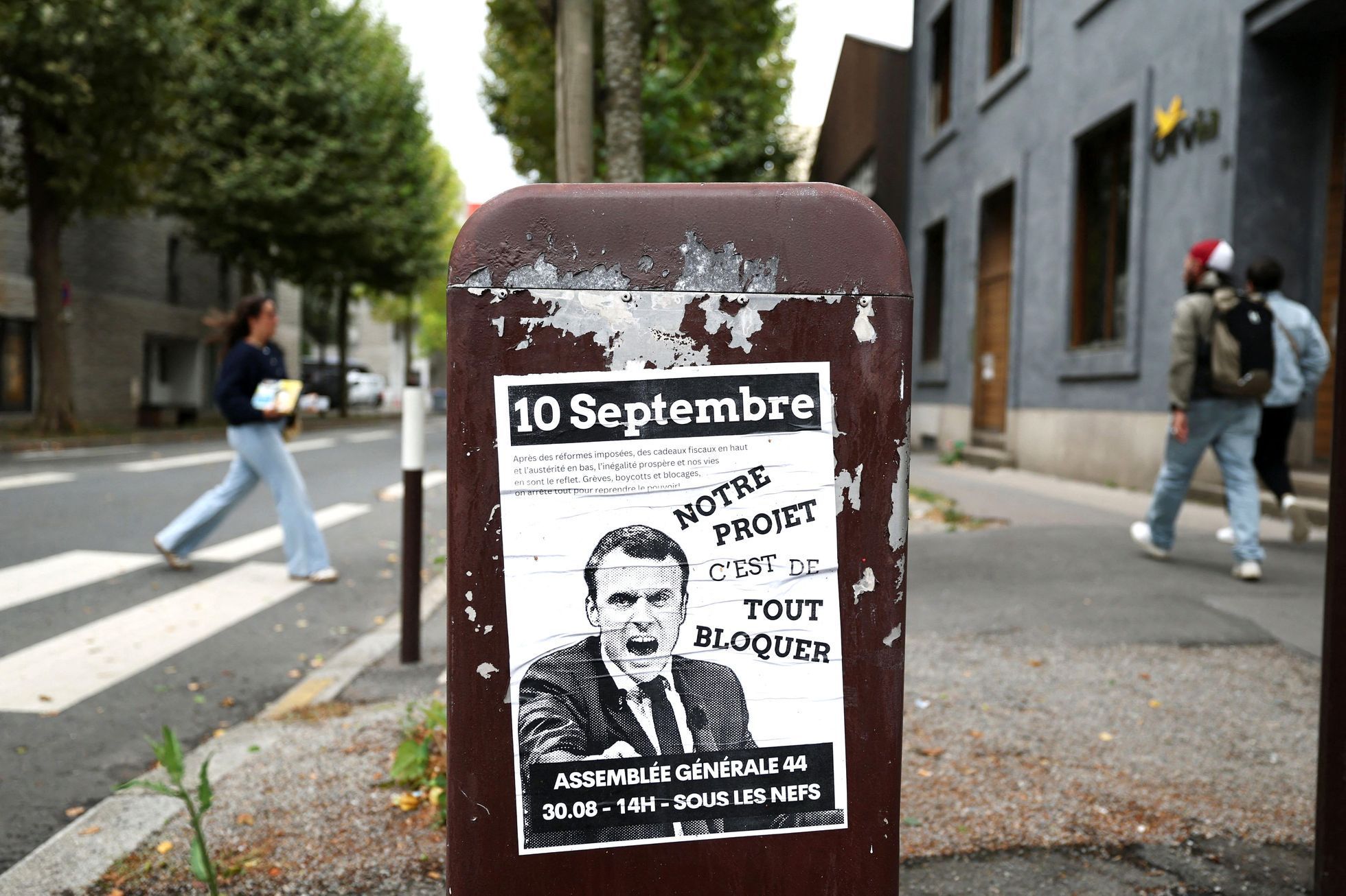 Francie, protesty, Macron, vláda, nepokije, demonstrace,