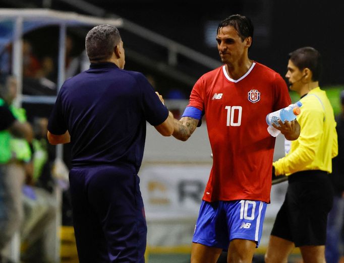 Kapitán kostarických fotbalistů Bryan Ruiz.