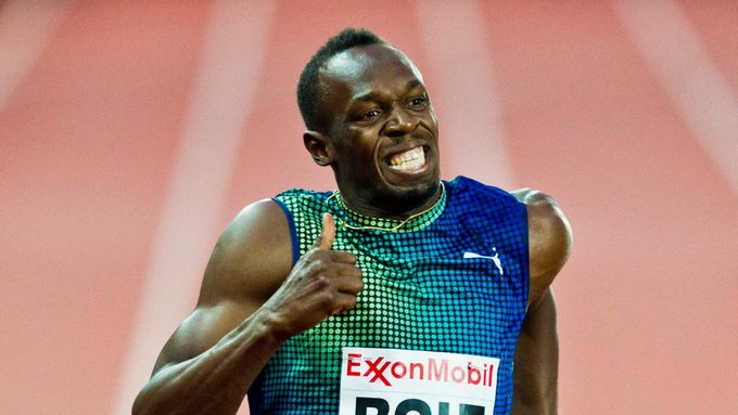 Usain Bolt si v Oslu vynahradil porážku ze závodu v Římě a na trati 200 metrů vytvořil v Oslu rekord mítinku.